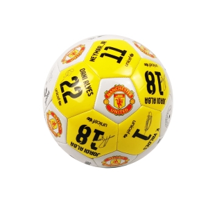 Футболна топка, Манчестър Юнайтед, С подписи