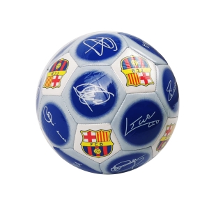 Футболна топка, Барселона, С автограф