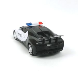  Детска кола Bugatti, С дистанционно, Полицейска, Бяла