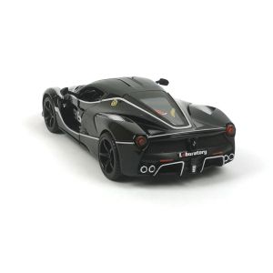 Метална кола Ferrari SF90, С отварящи се врати, 1:22, Черна, Без опаковка
