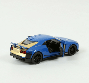 Метална количка Nissan GT-R 50, Синя, 1:32