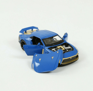 Метална количка Nissan GT-R 50, Синя, 1:32