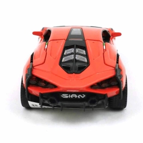 Метална кола Lamborghini, С отварящи се врати, Червена, 1:32