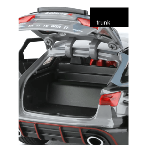 Метална количка Audi Rs6, Камуфлажна, Сива, Без опаковка