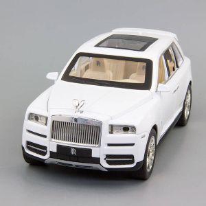 Метален автомобил Rolls-Royce Cullinan, С пушек, Бял, 1:22, Без Опаковка