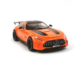 Метална кола Mercedes-Benz AMG GT, BLACK SERIES, Оранжева, 1:18, Без опаковка