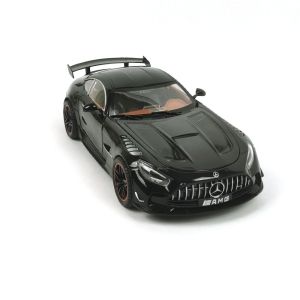 Метална кола Mercedes-Benz AMG GT, BLACK SERIES, Черен, 1:18, Без опаковка