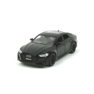 Метална кола Audi RS7, Черна, 1:32, Без опаковка