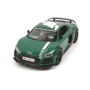 Метална кола Audi R8, С отварящи се врати, 1:24, Зелен, Без опаковка