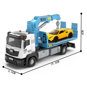 Метален камион, С кран паяк, Репатрак и кола