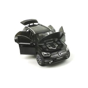 Метален джип Mercedes GLE SUV, 1:24, Черен, Без опаковка