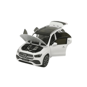 Метален джип Mercedes GLE SUV, 1:24, Бял, Без опаковка