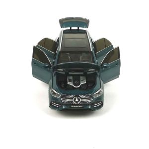 Метален джип Mercedes GLE SUV, 1:24, Син, Без опаковка