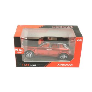 Метален автомобил Rolls-Royce Cullinan, 1:24, Червен