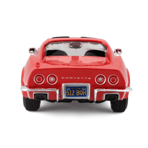 Метален автомобил, Chevrolet Corvette 1970, 1:24, Червена, Maisto, 31202RD