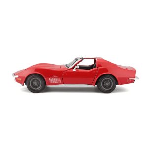 Метален автомобил, Chevrolet Corvette 1970, 1:24, Червена, Maisto, 31202RD