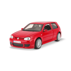 Метален автомобил, VW Volkswagen Golf R32, 1:25, Червен, Maisto, 31290RD