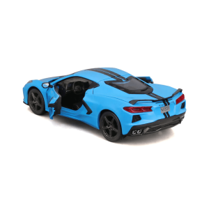 Метален автомобил, Chevrolet Corvette Stingray Z51, 1:24, Син, Maisto