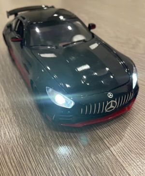 Метална кола Mercedes-Benz GT63 AMG, 1:24, Черна