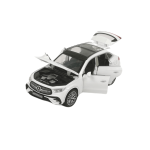 Метална кола Mercedes GLC, 1:32, Бяла