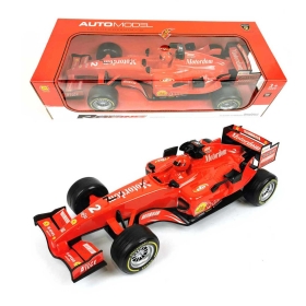 Кола Formula 1 с звукови ефекти, червен