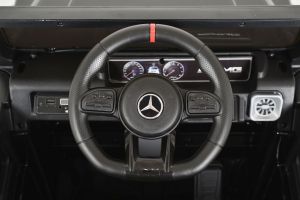 Акумулаторен джип Mercedes G63 черен металик 0002