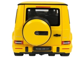 Метален джип с звук и светлини Mercedes G Class, жълт