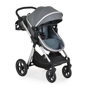 Комбинирана количка Alina Titanium-Grey