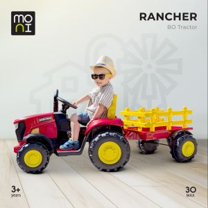 Акумулаторен трактор Rancher зелен