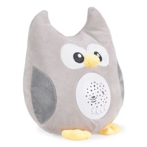 Нощна лампа и проектор с бял шум Plush Сова FM666-26