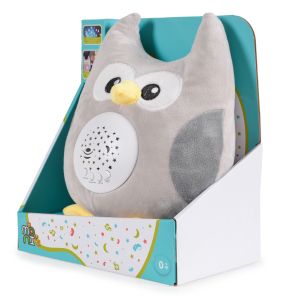 Нощна лампа и проектор с бял шум Plush Сова FM666-26