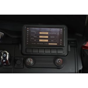 Акумулаторен джип RANGE ROVER черен металик