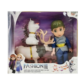 Комплект кукли Кристоф, Олаф и еленчето свен