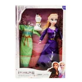 Комплект кукла Елза Леденото кралство с олаф, 