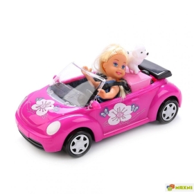Кукла с кола и мотор, игрален комплект Belissa