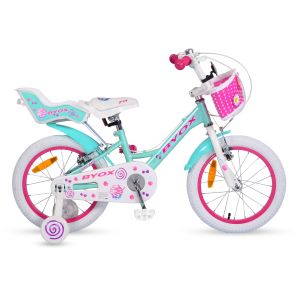Детски велосипед 16" Cupcake мента