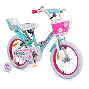Детски велосипед 16" Cupcake мента