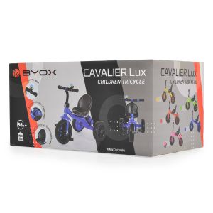 Детска триколка Cavalier Lux червен