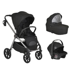 Комбинирана количка 3 в 1 Unique Carbon-Black