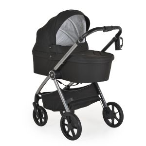 Комбинирана количка 3 в 1 Unique Carbon-Black