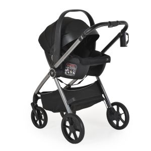 Комбинирана количка 3 в 1 Unique Carbon-Black