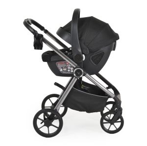 Комбинирана количка 3 в 1 Unique Carbon-Black