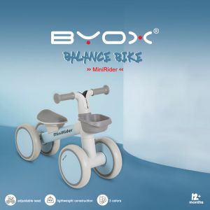 Мини баланс велосипед Mini Rider син