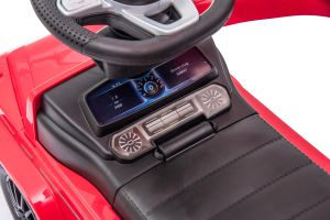 Кола за бутане с дръжка Mercedes Benz G350d 653-P червен