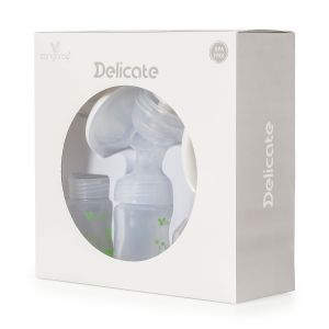 Ръчна помпа за кърма Delicate бял