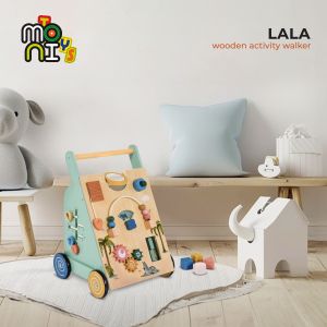 Дървена играчка за прохождане Lala