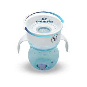 Неразливна чаша 270ml Magical Cup син C0669H