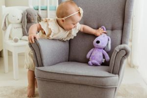 Мека играчка За Гушкане Dog 28cm лилав 81992