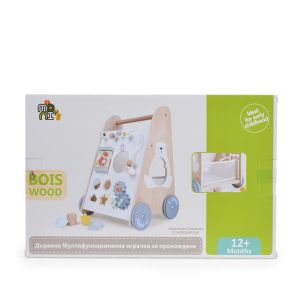 Дървена играчка за прохождане 2145