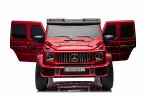 Акумулаторен джип Mercedes G63 4x4 мет.червен